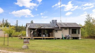 Photo of 190 Acres with Solar Cabin for Sale in Gaylord, Michigan