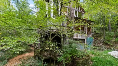 Photo of Unique treehouse style cabin home. $65.000