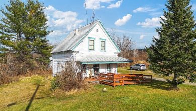 Photo of Charming 1920 Farmhouse on 22 Acres in Starks, Maine