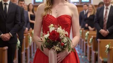 Photo of My Fiancé and His Mom Said I Had to Wear a Red Dress at Our Wedding Because I’m a Single Mom, But I Had a Surprise That Left Them Speechless