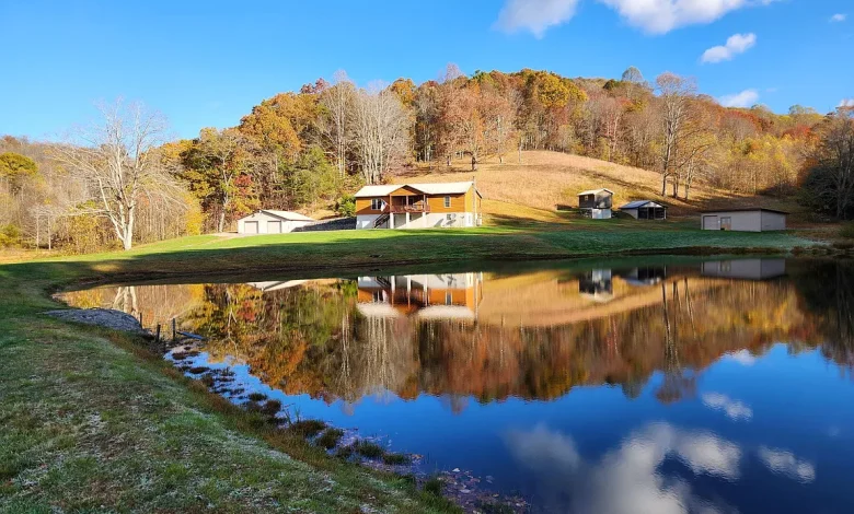Private Mountaintop Farm Retreat on 48.69± Acres in Almost Heaven, West Virginia