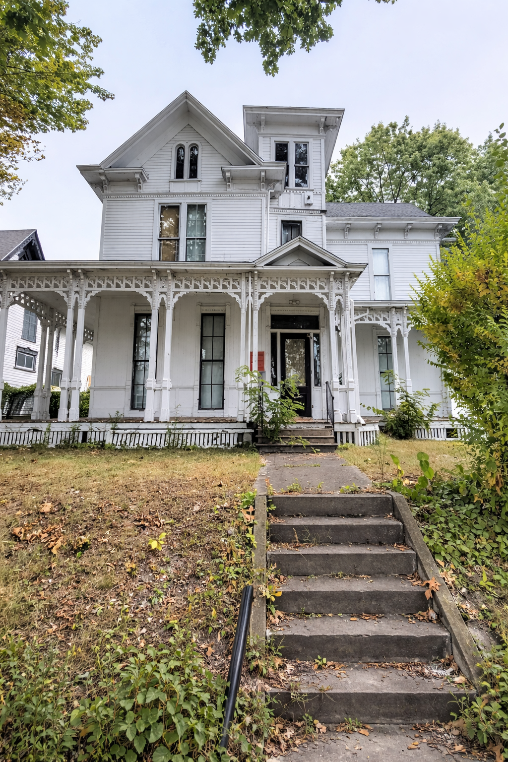 Victorian Home with Character and Exceptional Restoration Potential in Jamestown