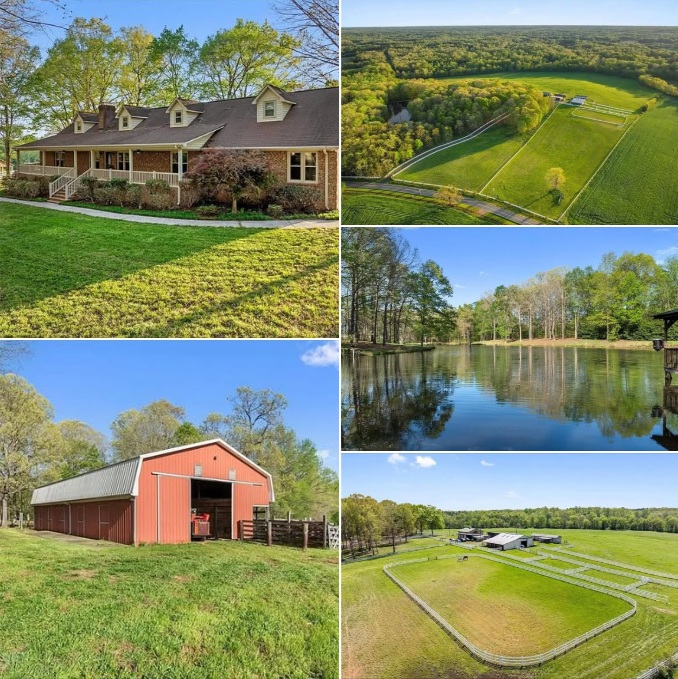 Home with 76.9 Acres in Midland, North Carolina