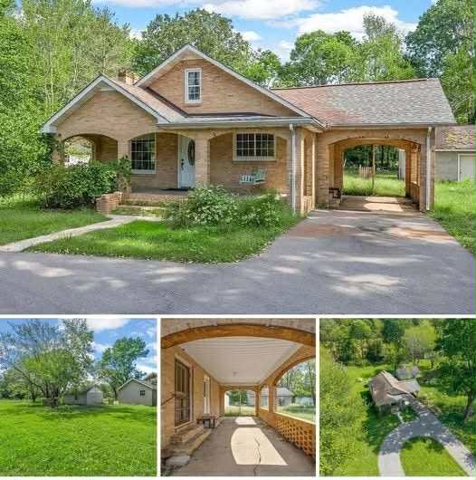 Charming 1950s Brick Home on Expansive 1.45-Acre Lot