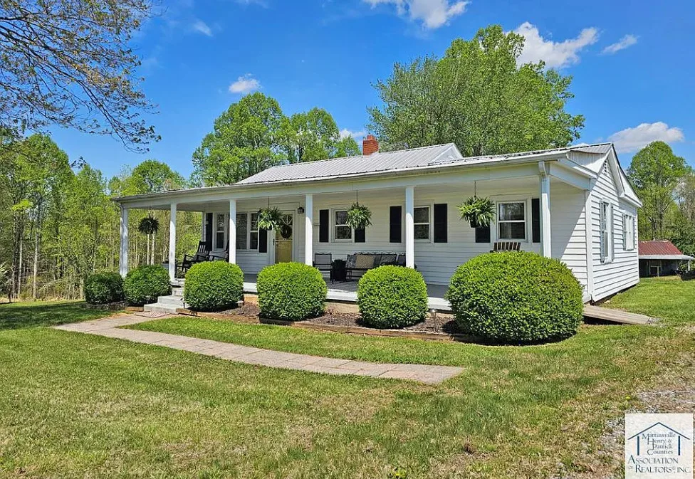 Deal of the Day! Great porch! Multiple outbuildings! Six acres in Virginia. $169,000