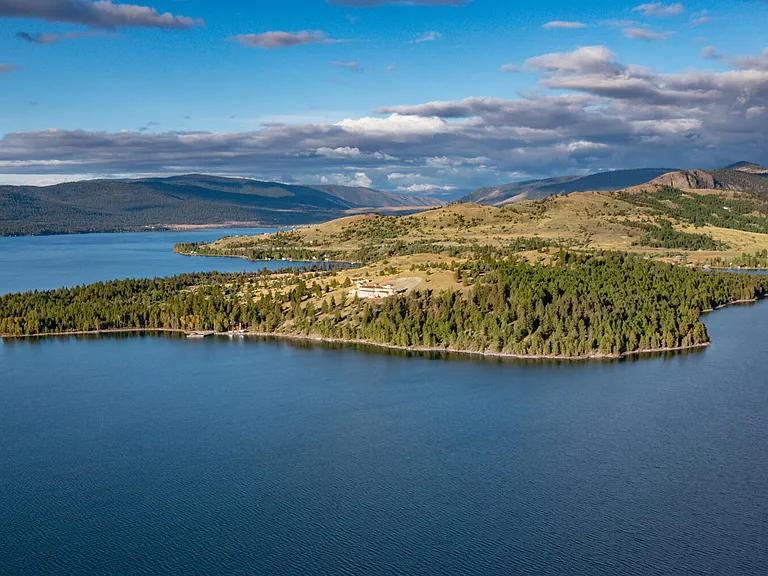 Private Island Estate on Flathead Lake