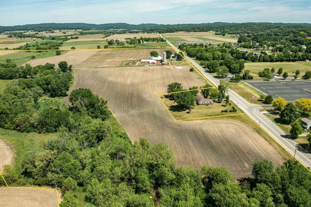 Farmhouse with 81.09 Acres in Sparta, Wisconsin