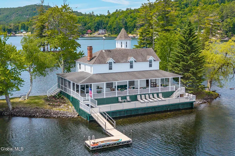 Historic Adirondack Lakefront Estate on Brant Lake