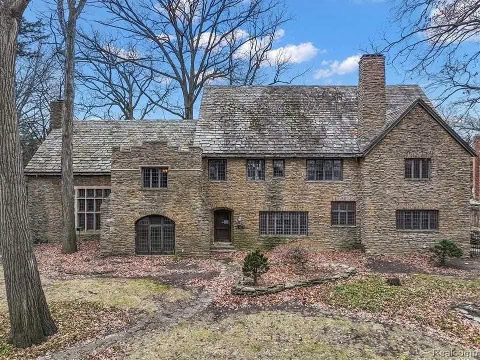 Historic Tudor Estate in Detroit’s Palmer Woods