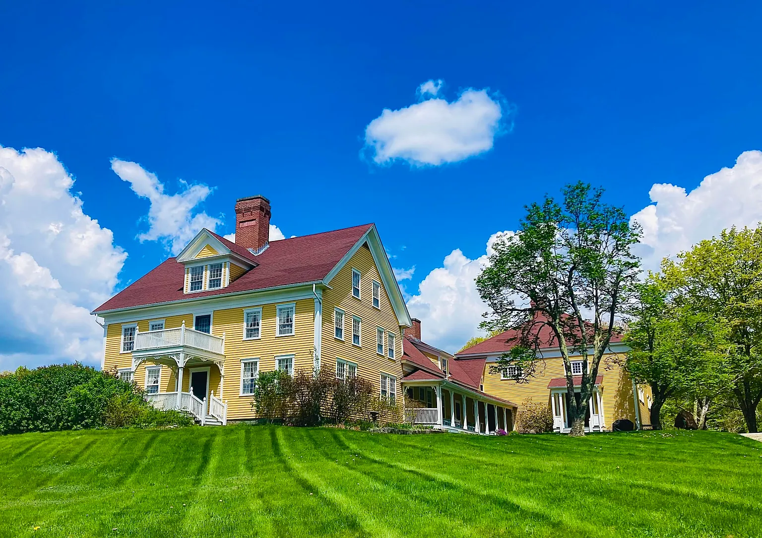 Stately Colonial Estate with Mountain and River Views