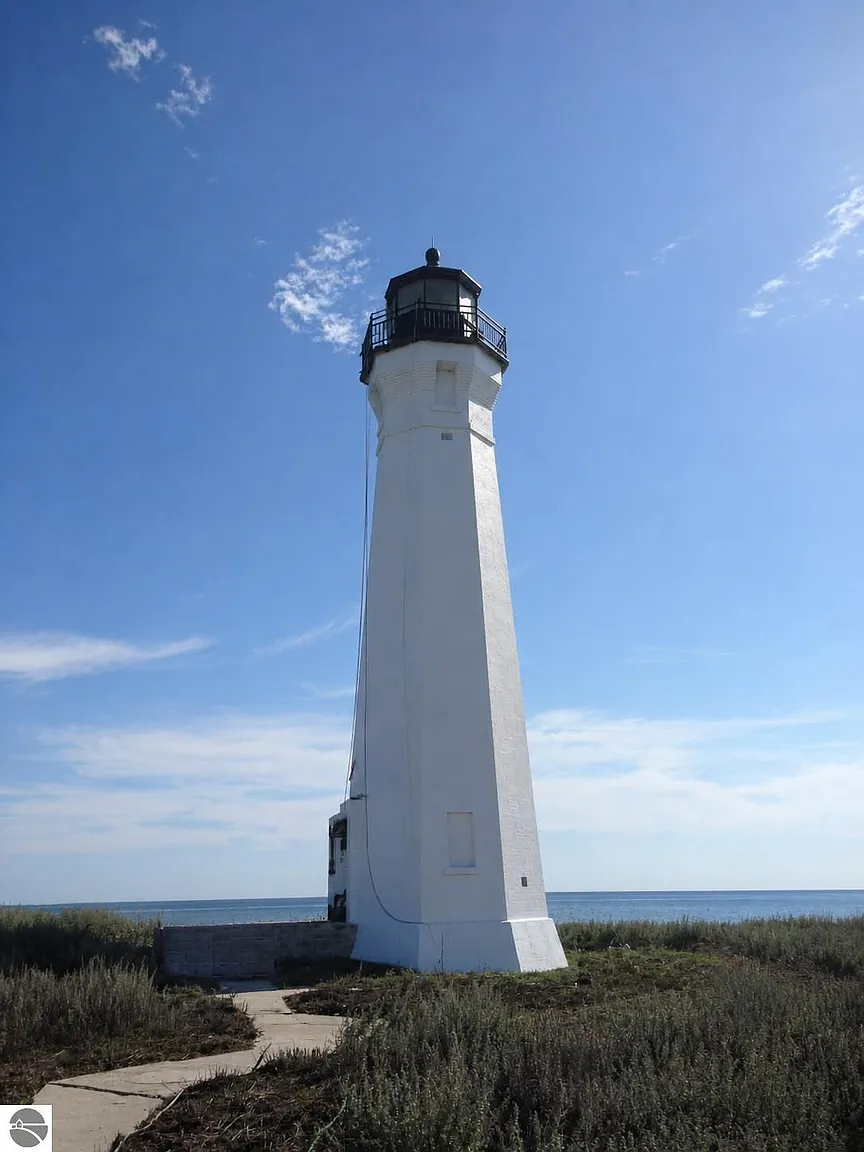 Own Two Historic Working Lighthouses on Lake Michigan