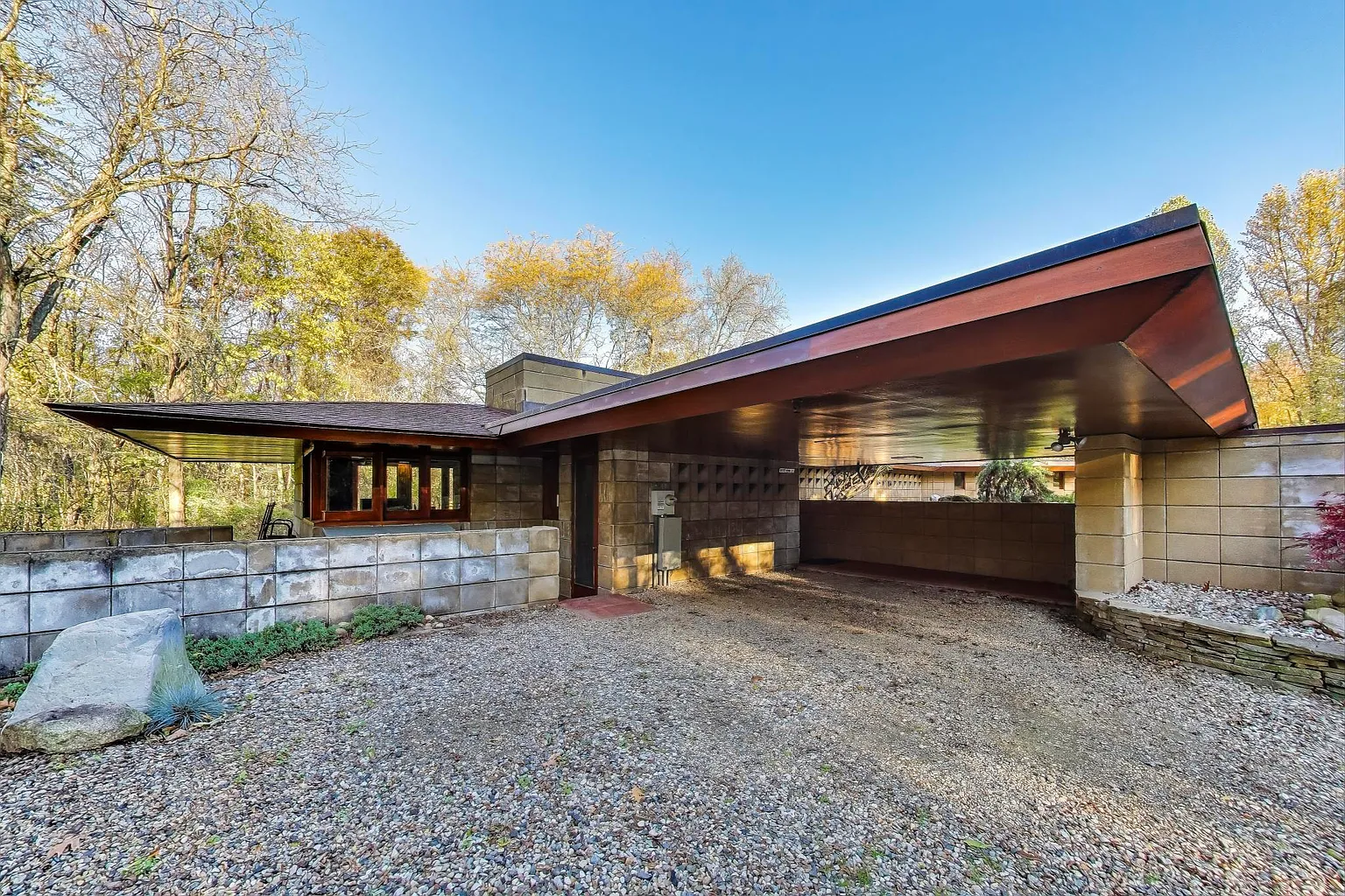 Frank Lloyd Wright Usonian Home in Galesburg