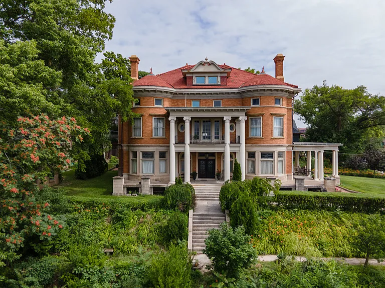 Historic Davenport Mansion with Mississippi River Views